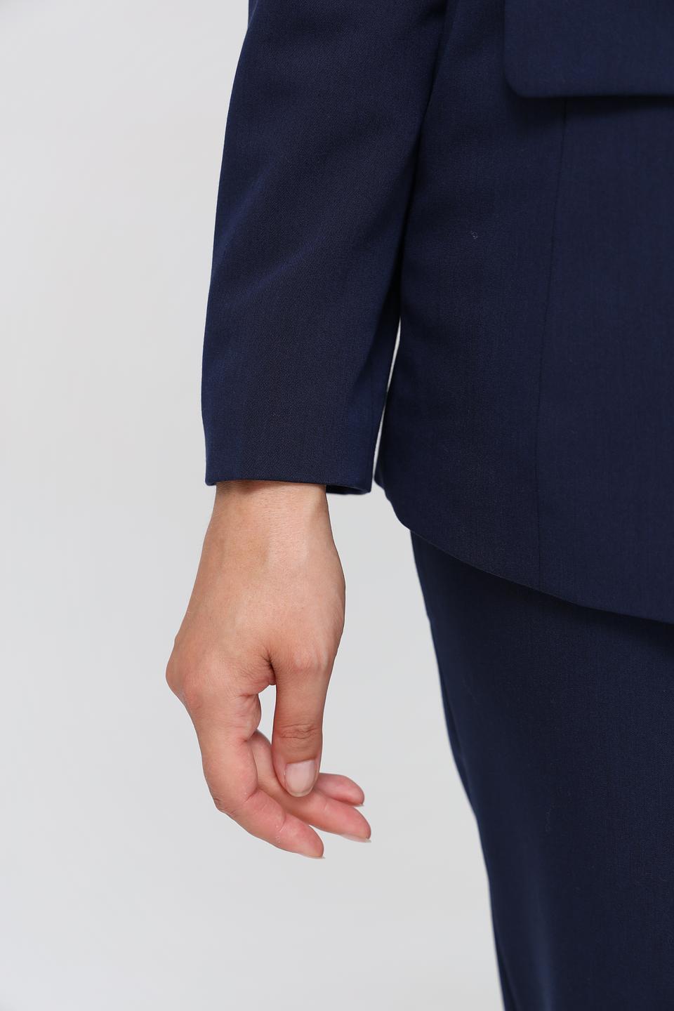 Жакет Olsen приталенный синий