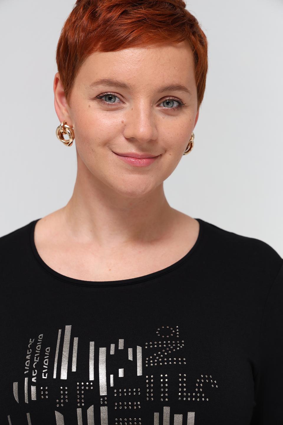 Футболка Lebek с принтом NYC