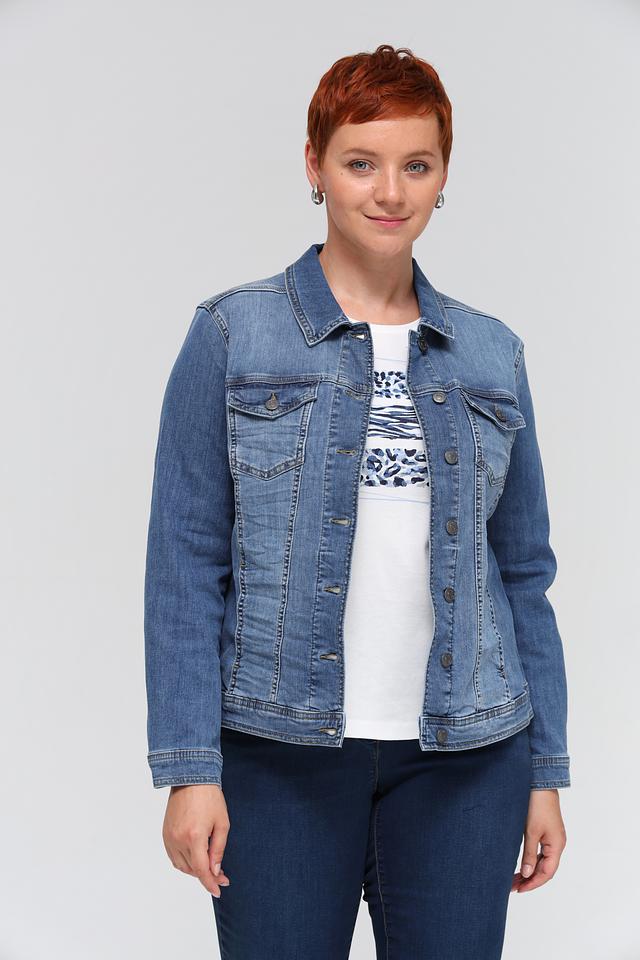 Жакет Via Appia джинсовый синий