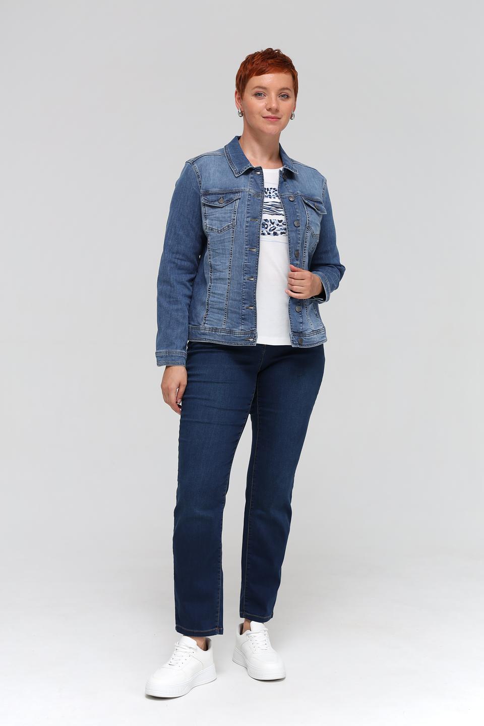 Жакет Via Appia джинсовый синий