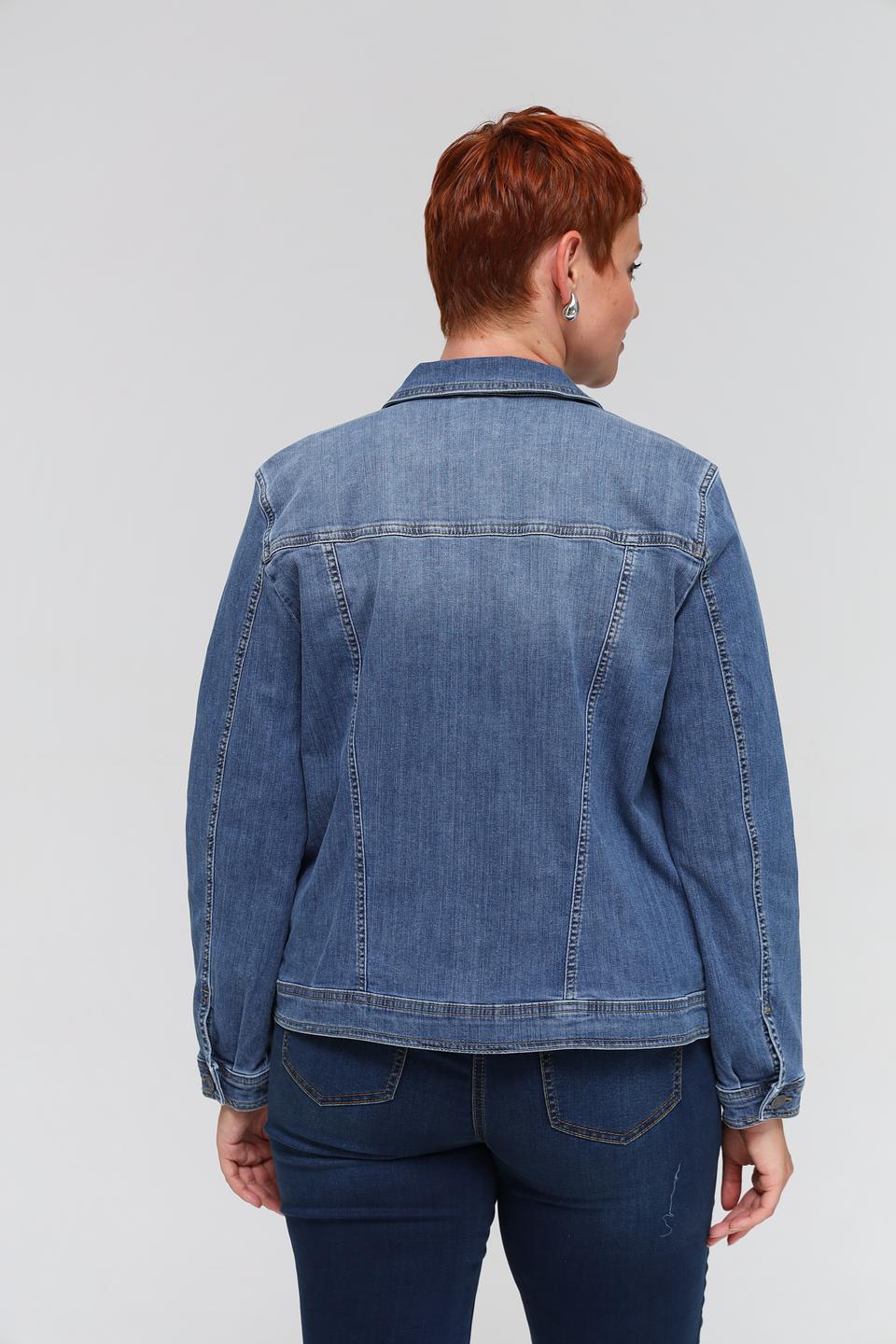 Жакет Via Appia джинсовый синий