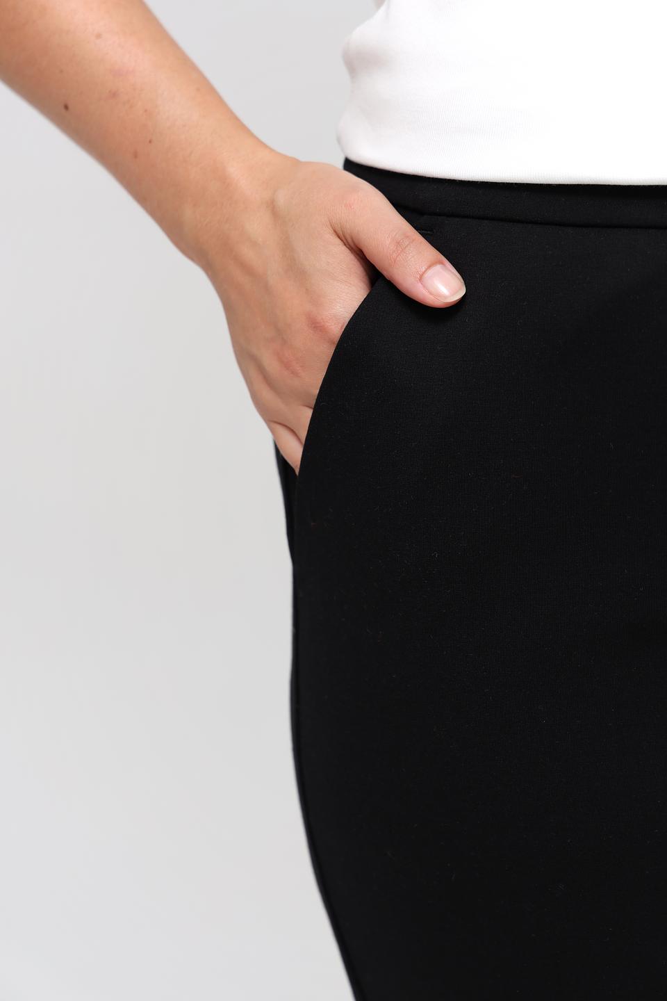 Брюки Frapp чёрные прямые