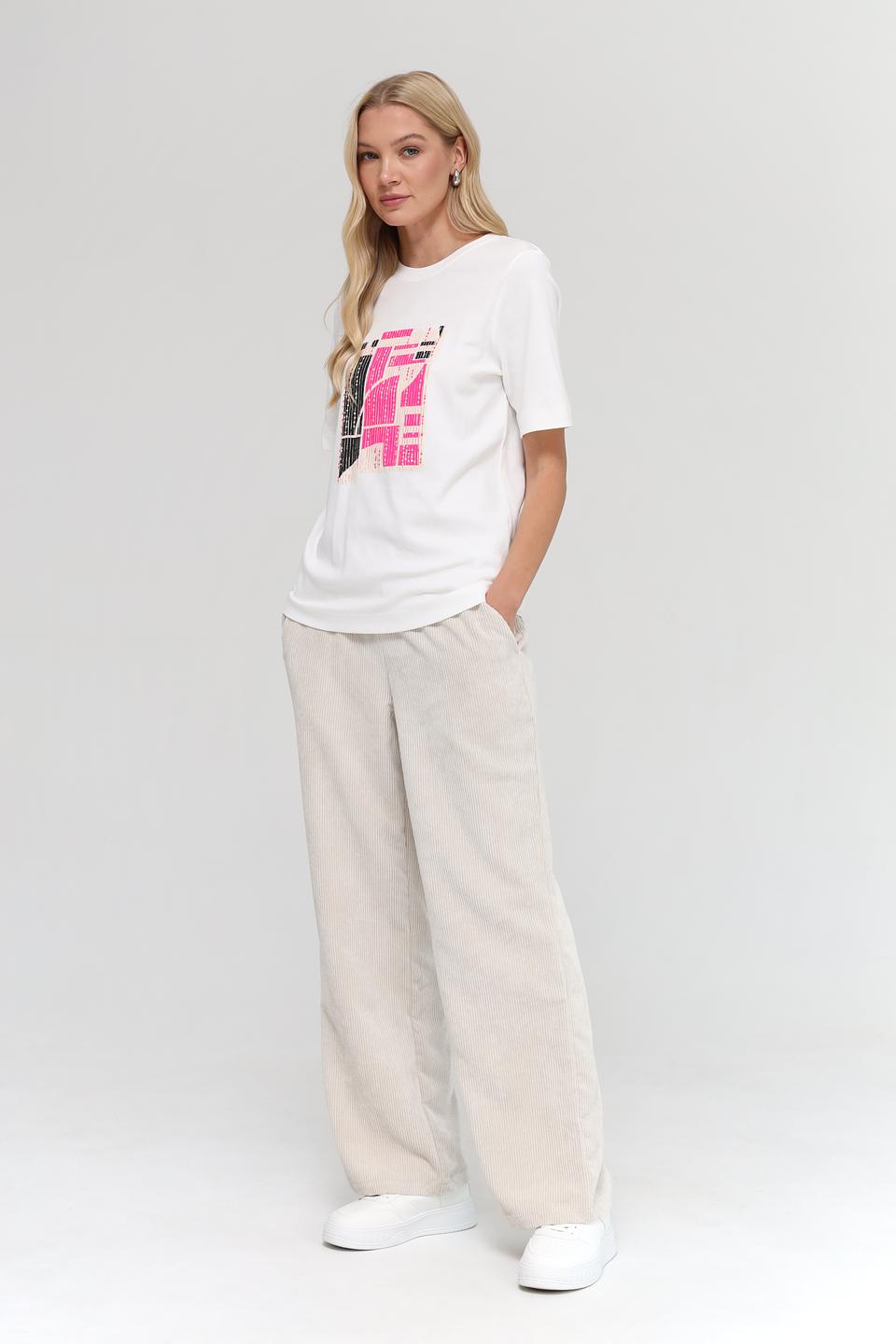 Брюки палаццо Broadway бежевые