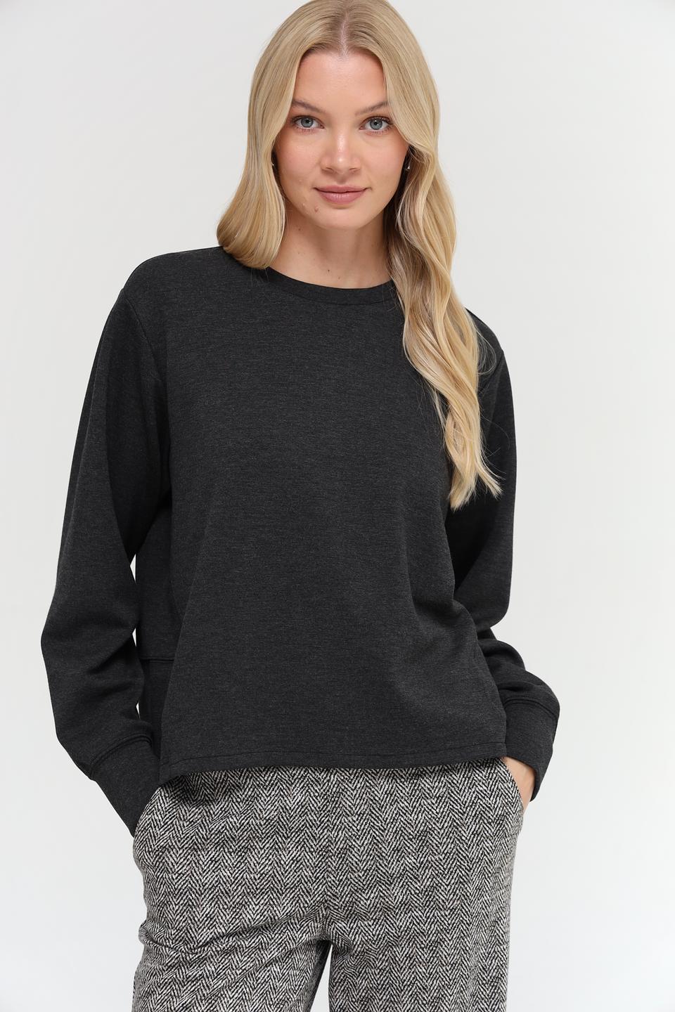 Блуза Broadway черная свитшот