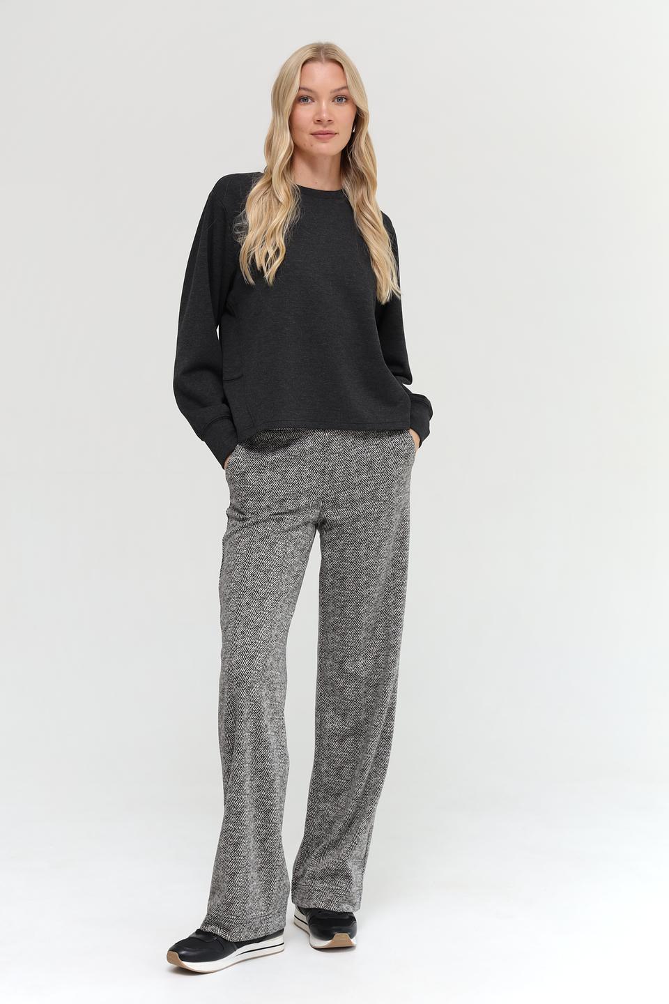 Блуза Broadway черная свитшот