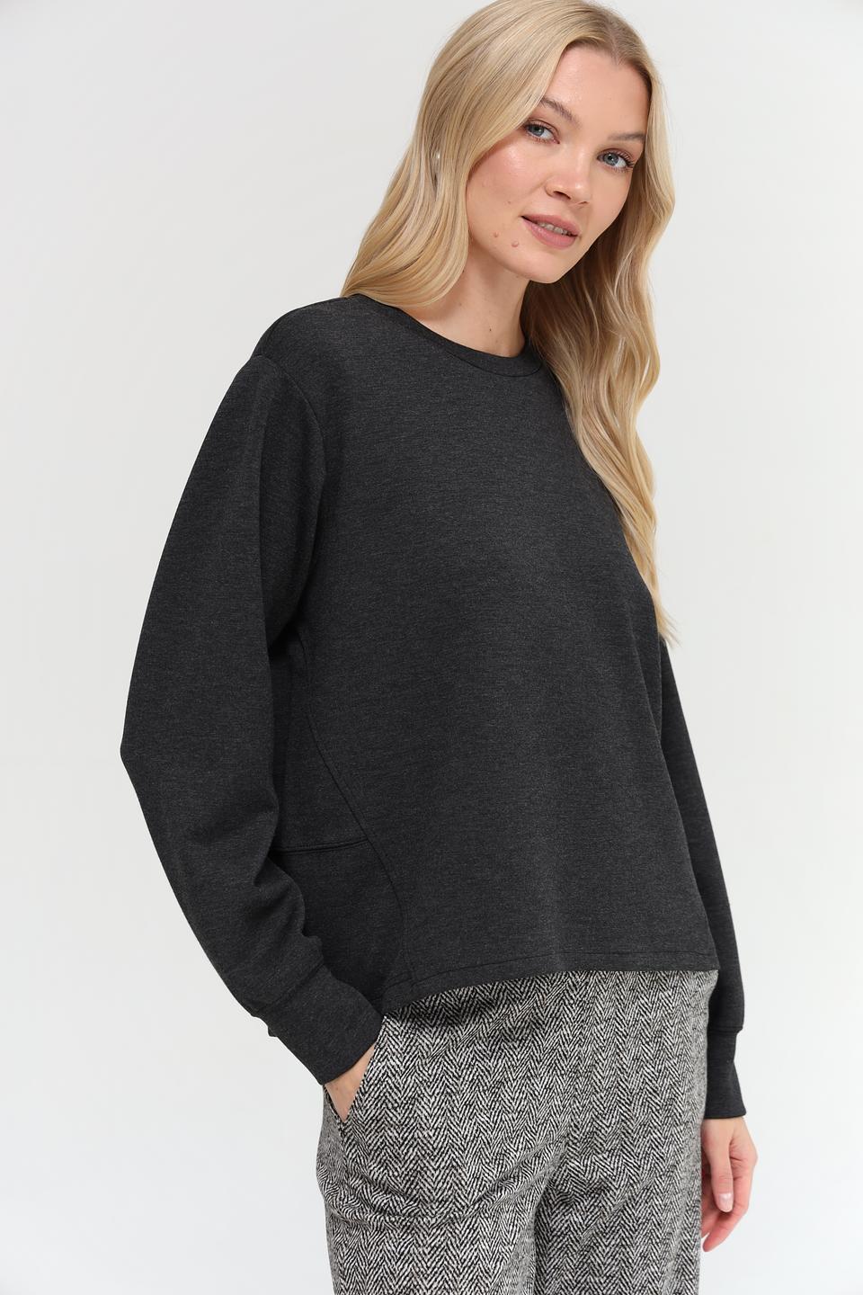 Блуза Broadway черная свитшот