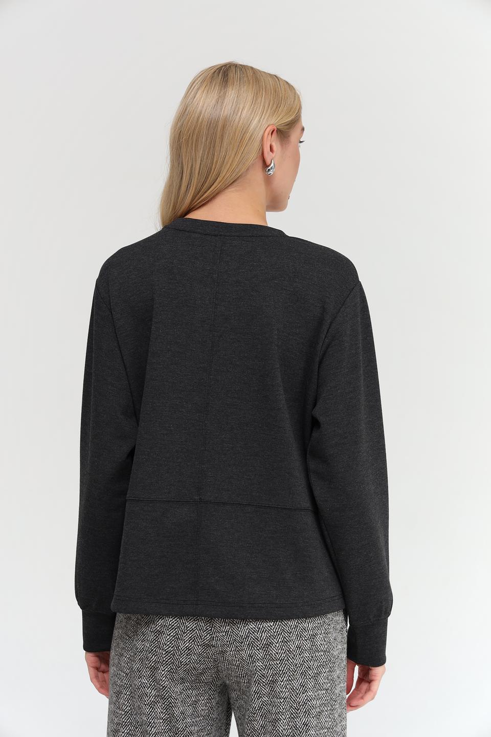 Блуза Broadway черная свитшот