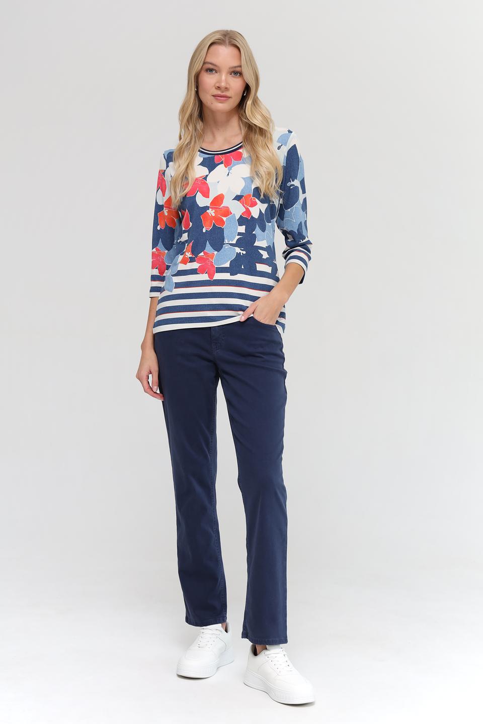 Футболка Olsen с цветочным принтом