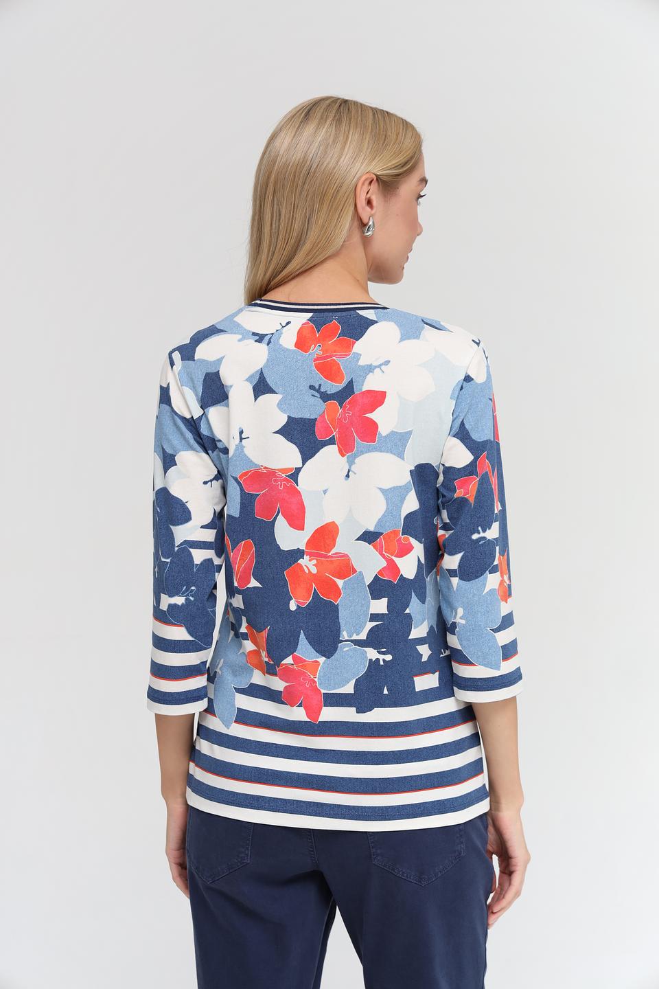 Футболка Olsen с цветочным принтом