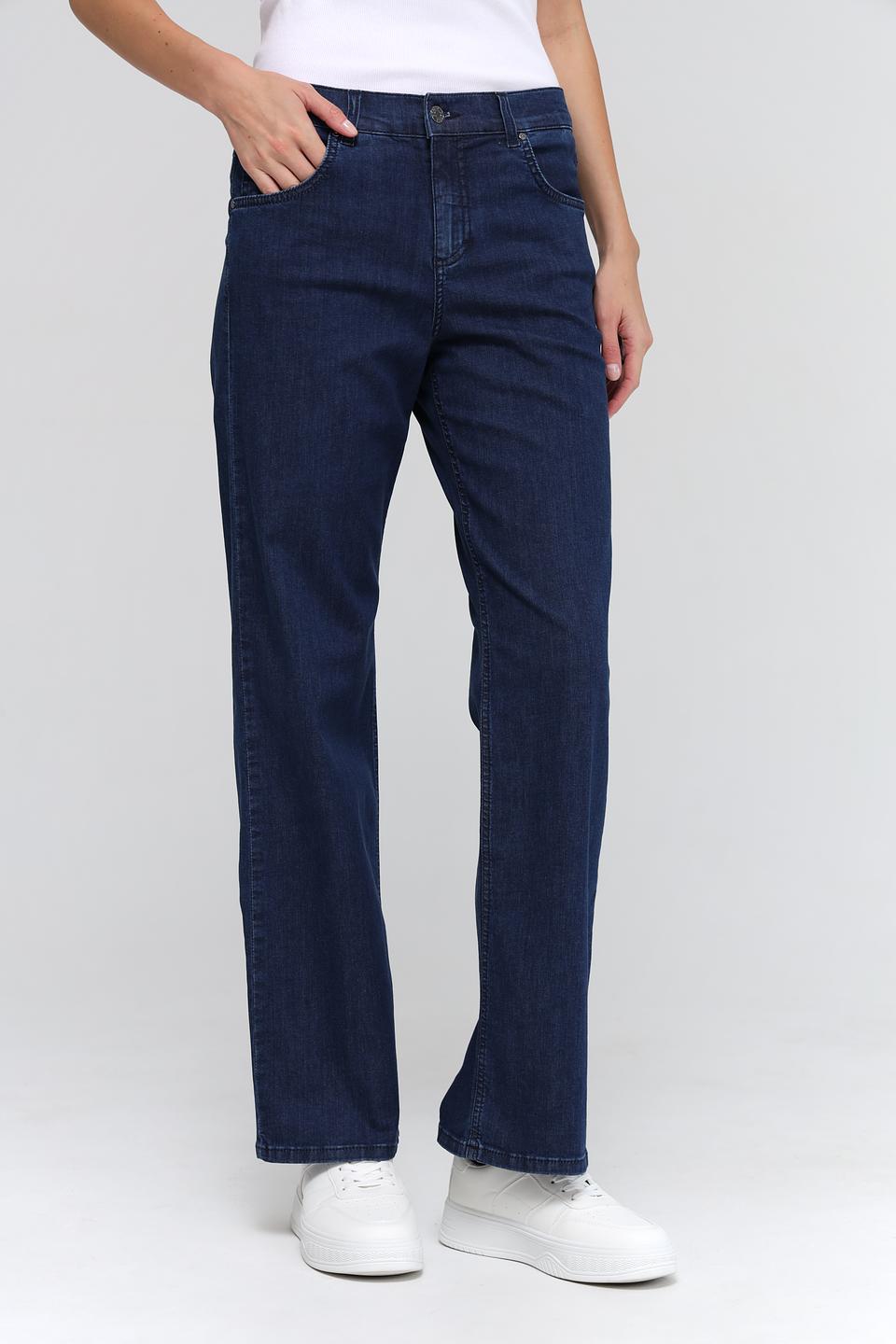 Джинсы Angels прямого кроя синие