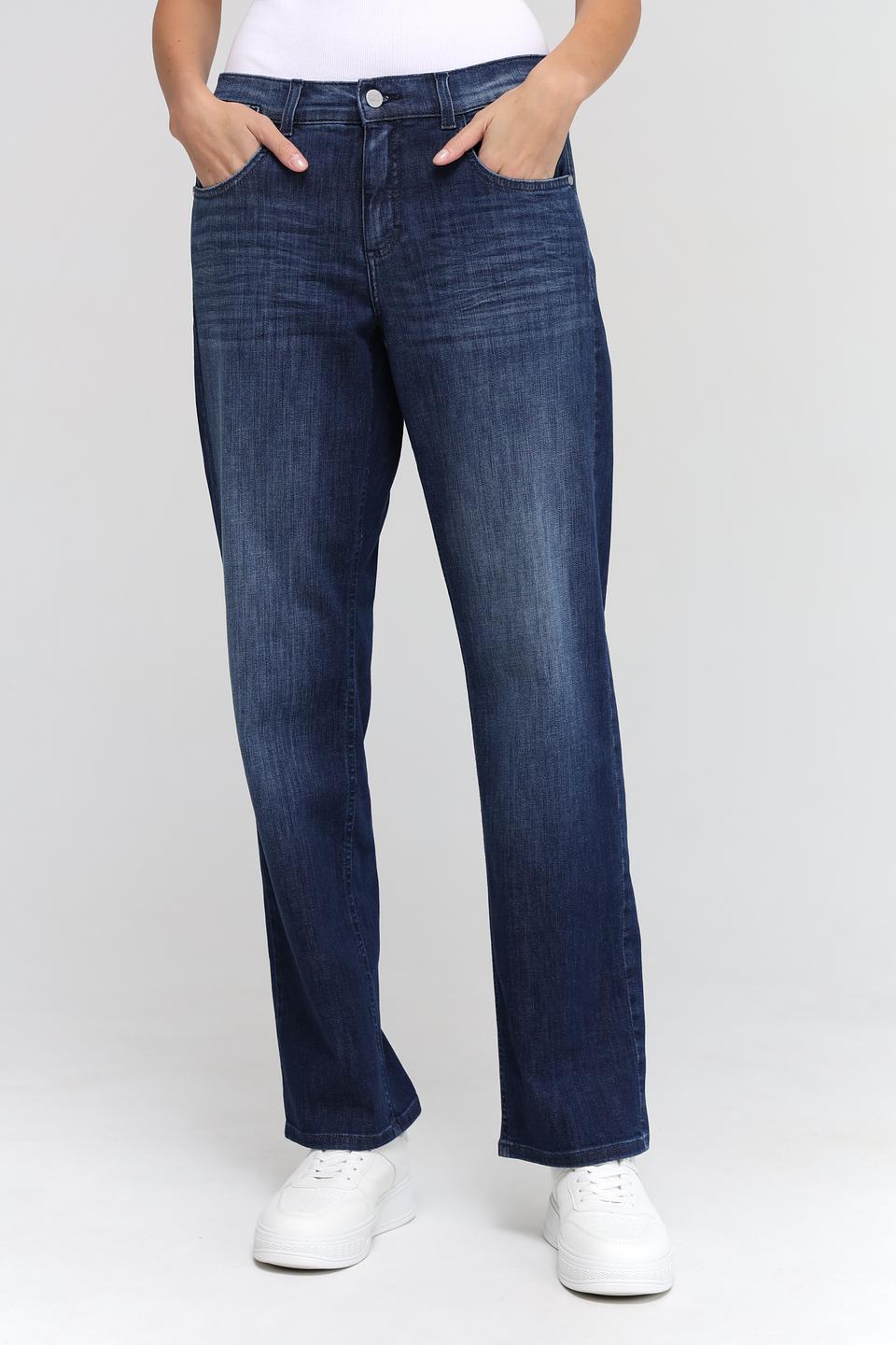 Джинсы Angels прямого кроя синие