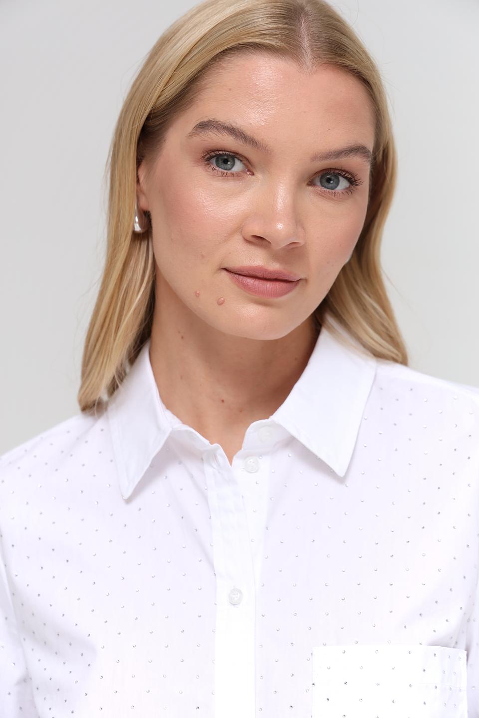 Рубашка Oui с горошком