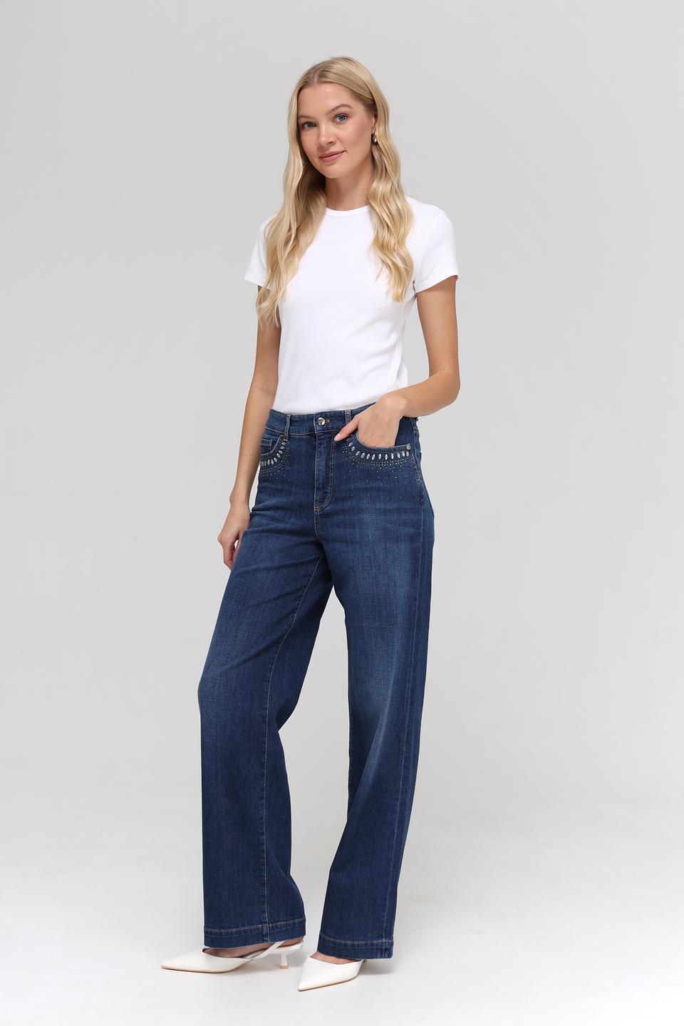 Джинсы Marc Cain с декором