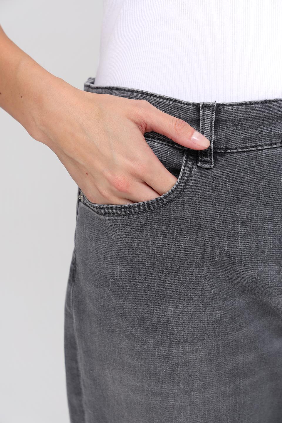 Джинсы Marc Cain серые relaxed fit