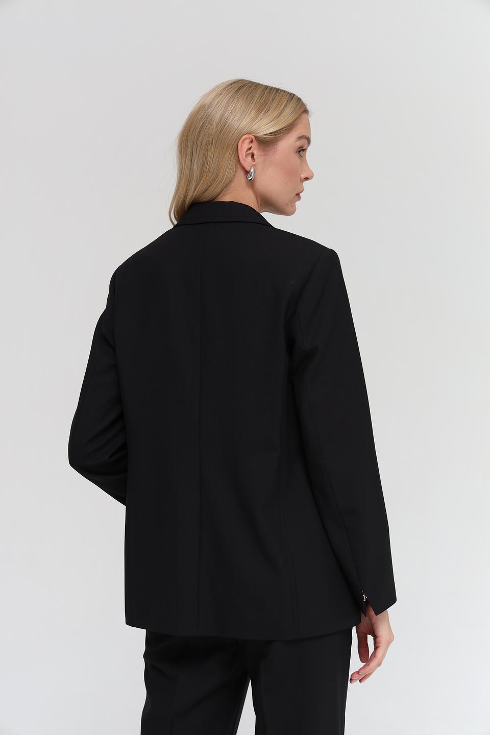 Жакет Marc Cain чёрный приталенный