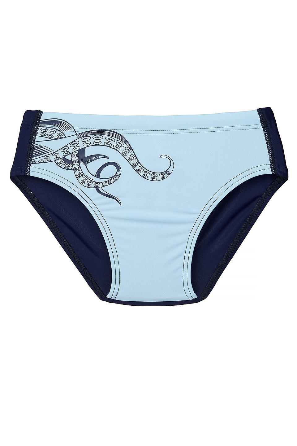 Плавки Lowry, голубой, осьминоги