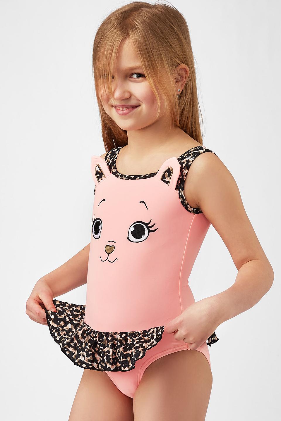 Купальник Lowry girl кошачий розовый