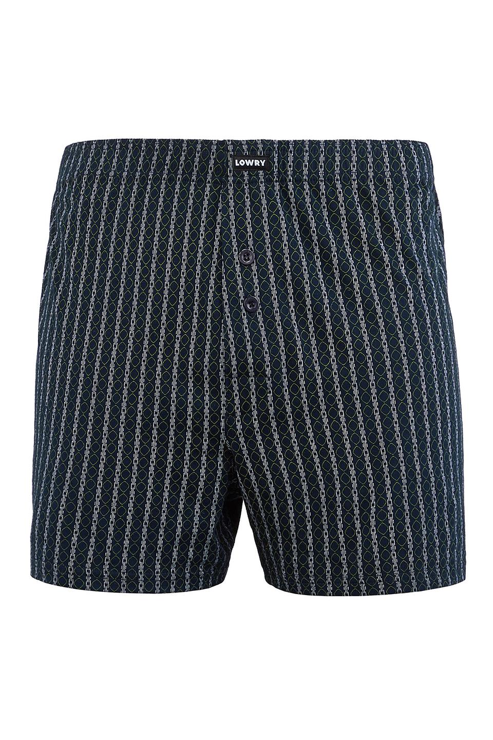 Трусы Lowry мужские в полоску синие