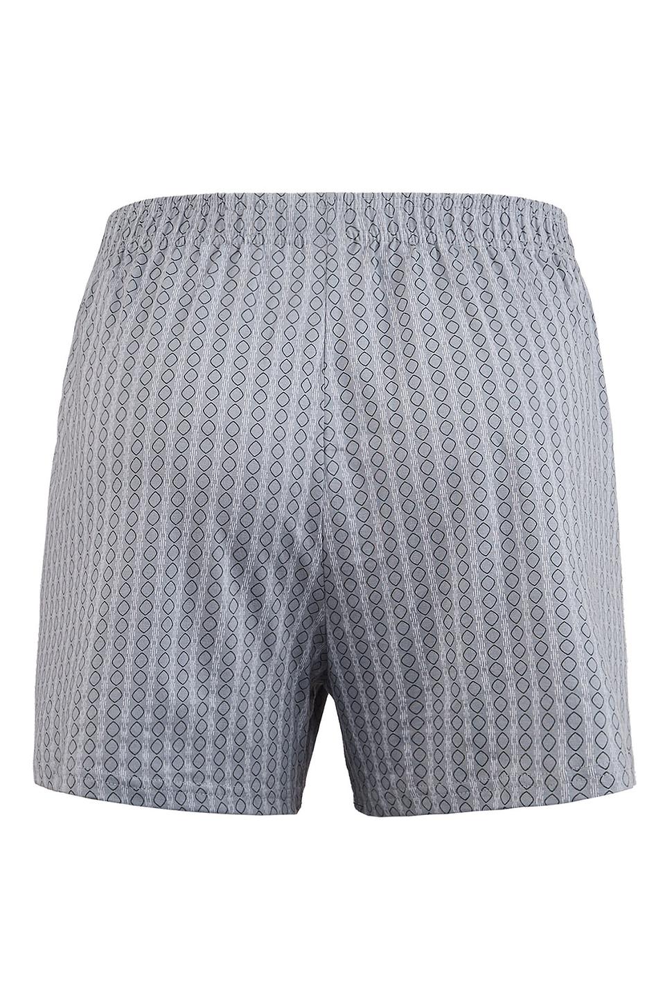 Трусы Lowry мужские в ромб серые