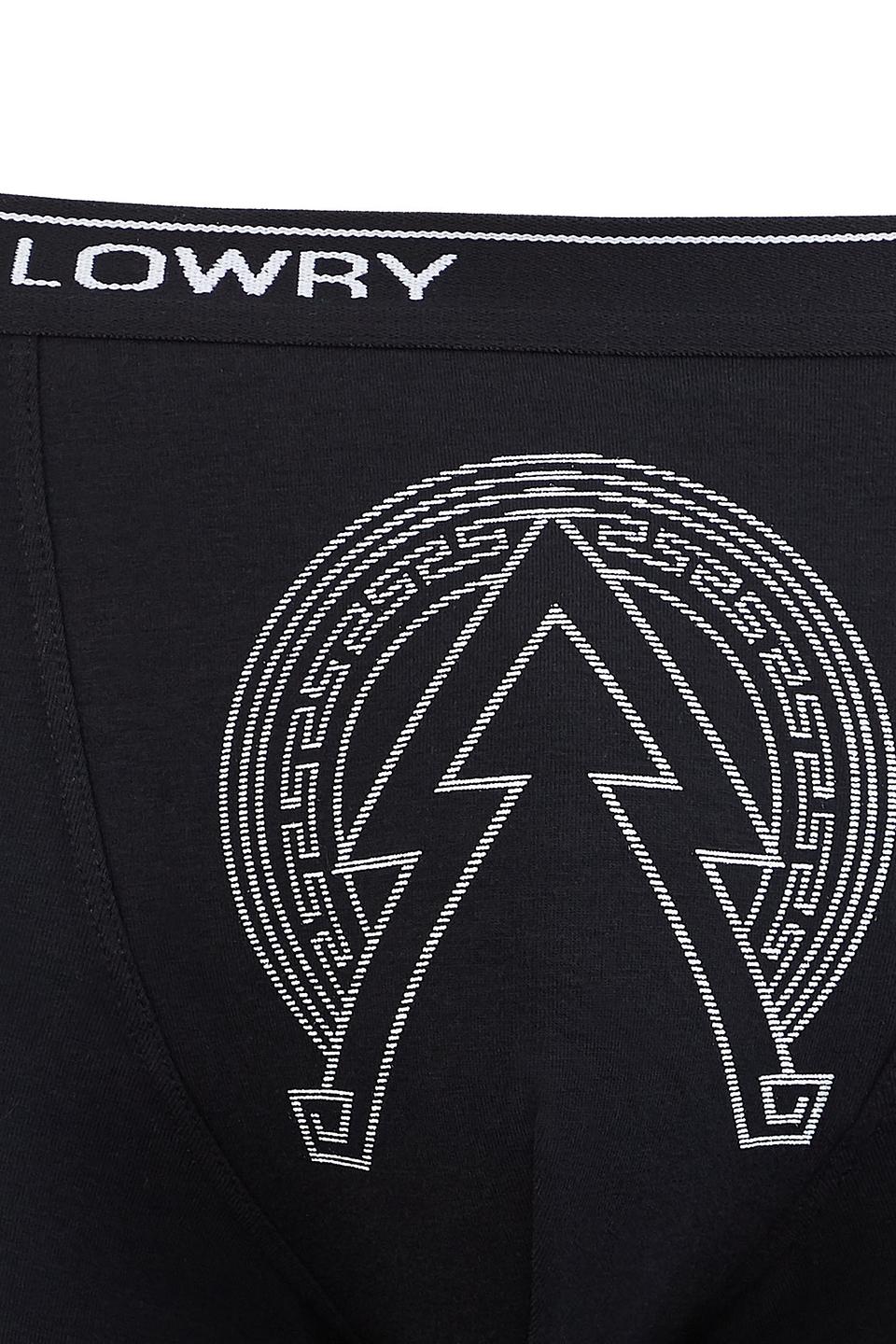 Трусы Lowry мужские чёрные