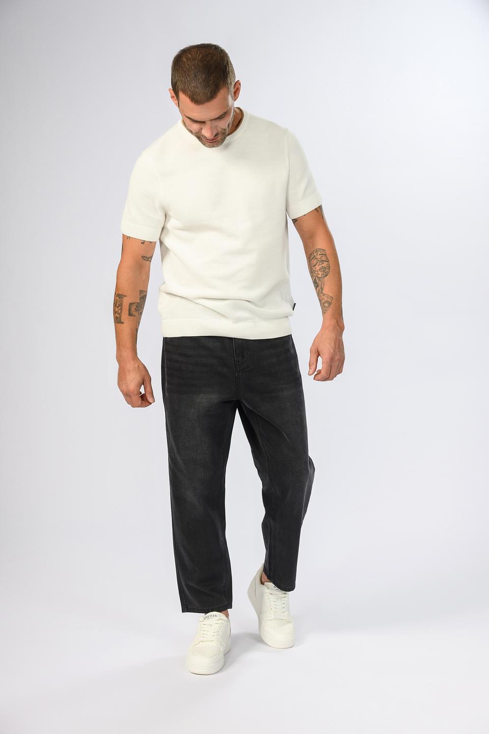 Брюки Onot1 чёрные широкие