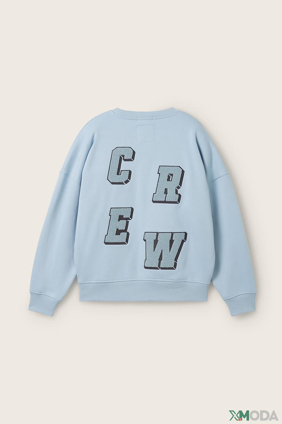 Свитшот Tom Tailor голубой