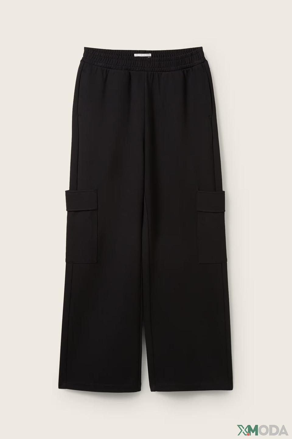 Брюки Tom Tailor чёрные с карманами