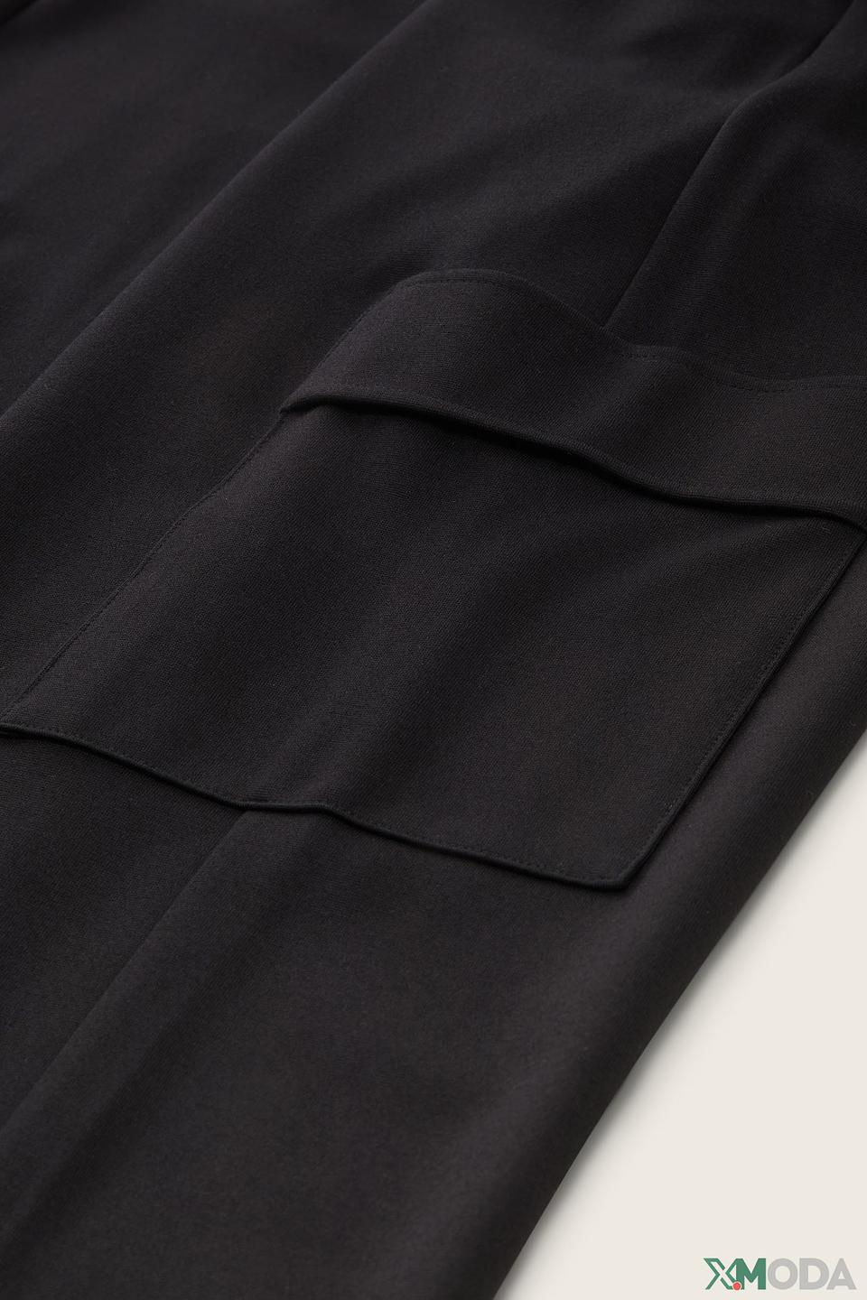 Брюки Tom Tailor чёрные с карманами