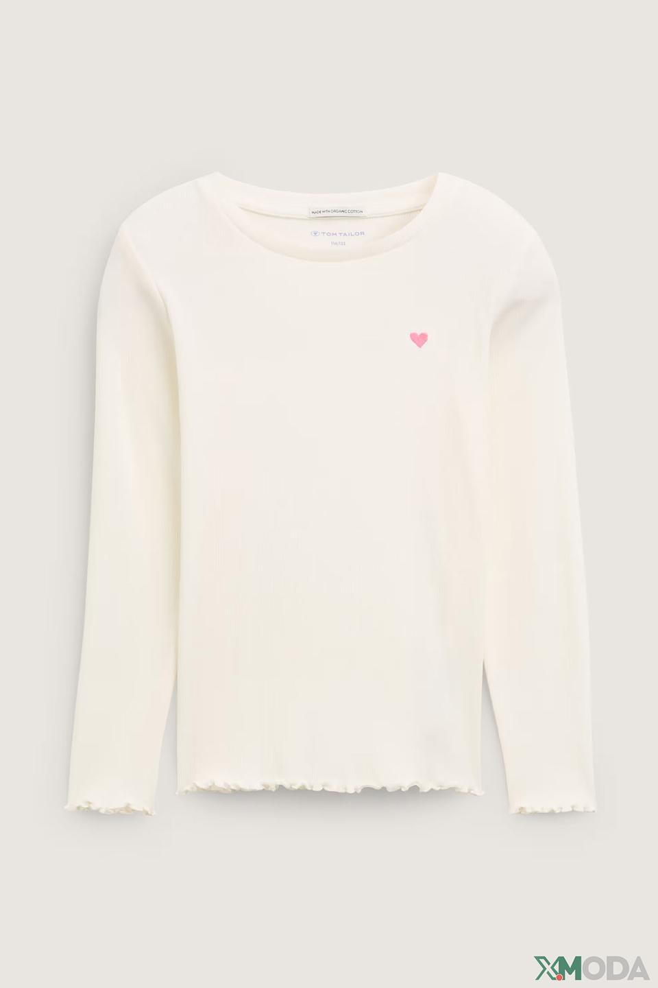 Футболка Tom Tailor с сердечком