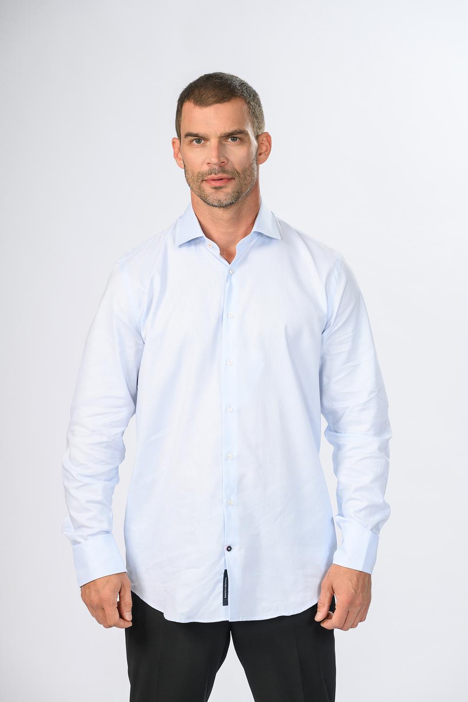 Рубашка Hechter мужская светло-голубая