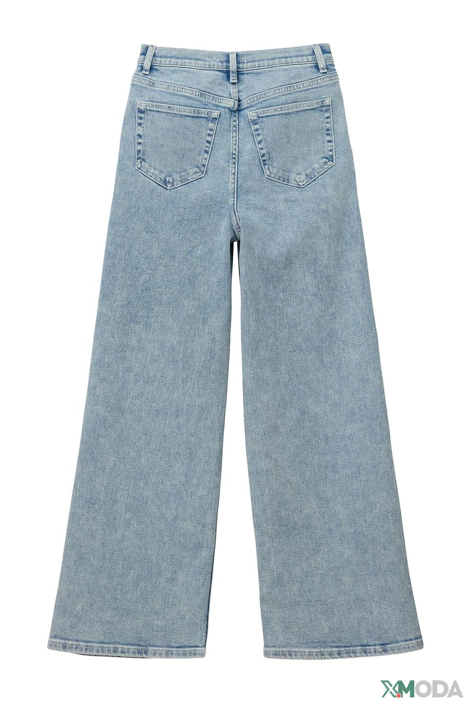 Джинсы s.Oliver голубые широкие