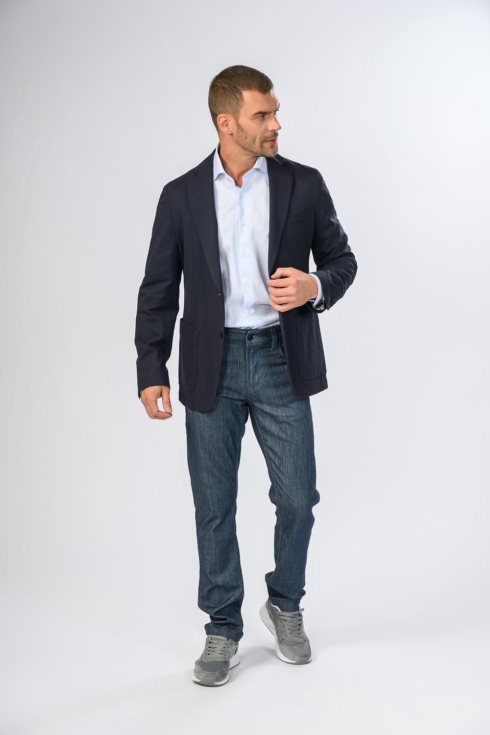 Пиджак Boss Black тёмно-синий