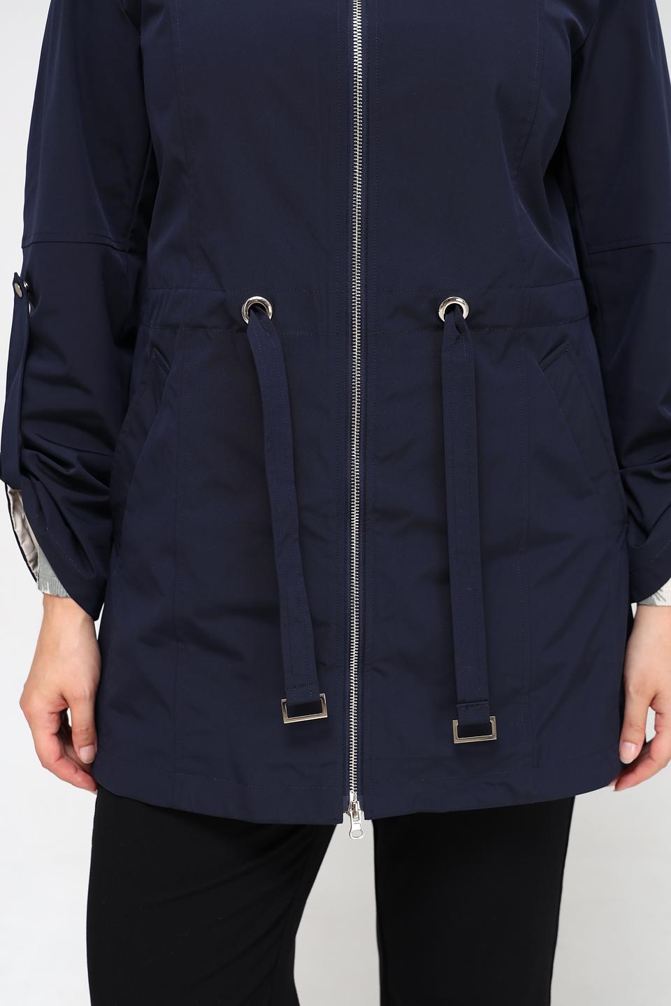 Куртка Pezzo синяя с капюшоном