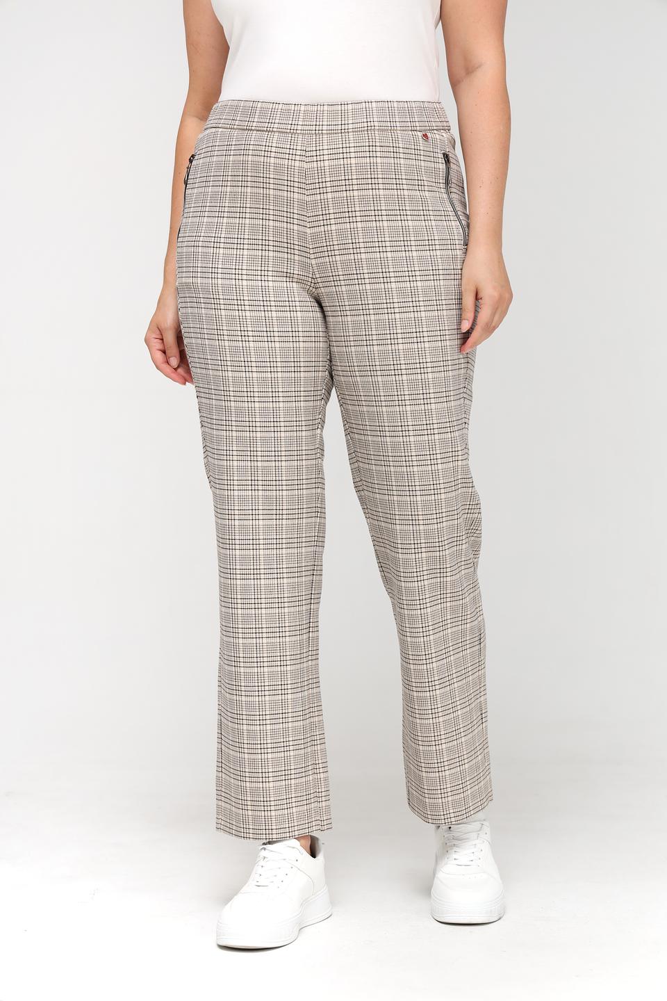 Брюки Relaxed by Toni в клетку