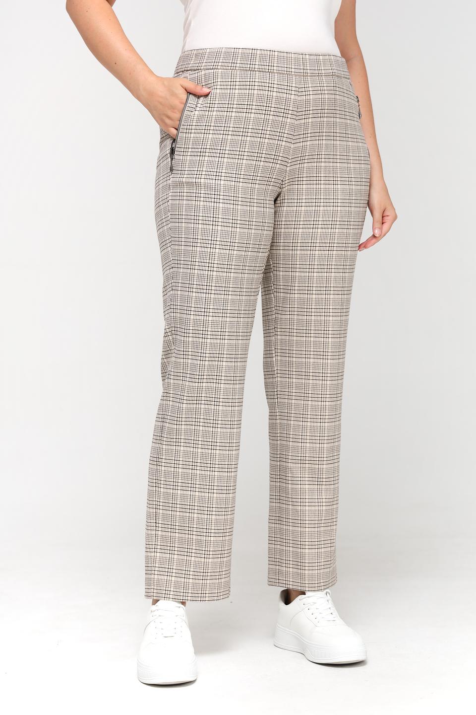Брюки Relaxed by Toni в клетку