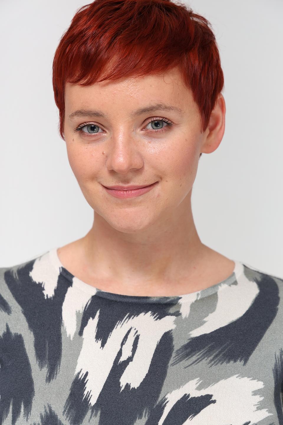 Пуловер Barbara Lebek с принтом серый