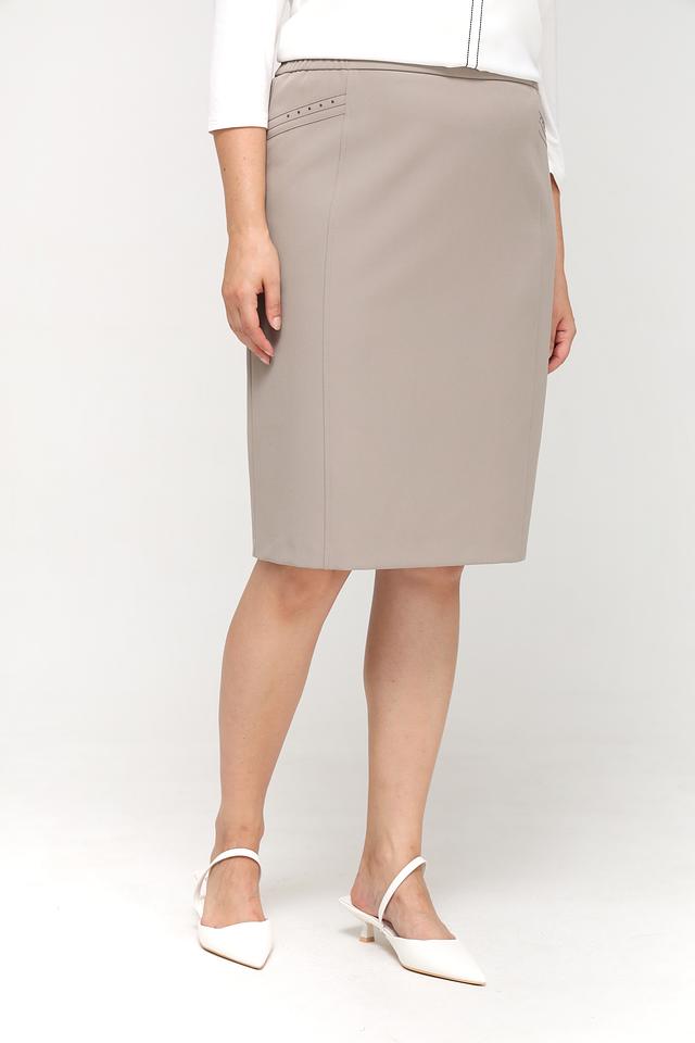 Юбка Frank Walder бежевая