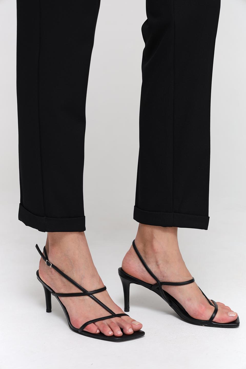 Брюки Angels чёрные прямые