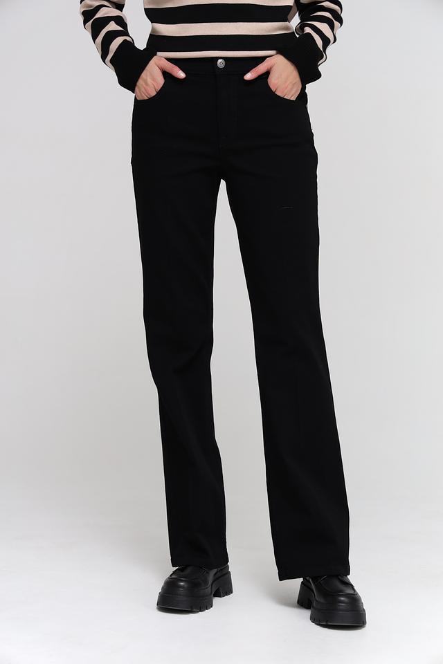 Джинсы Gardeur чёрные прямые