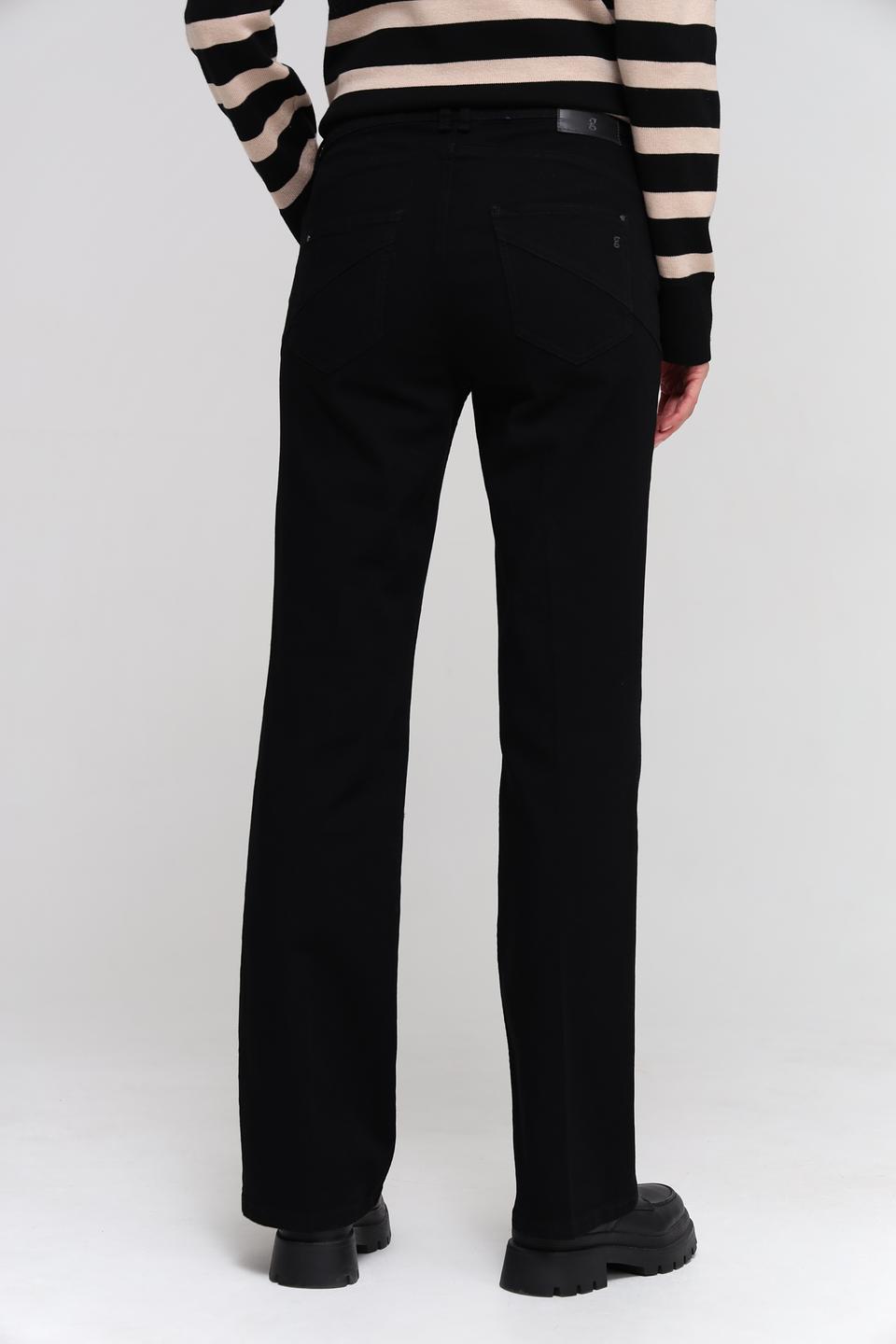 Джинсы Gardeur чёрные прямые