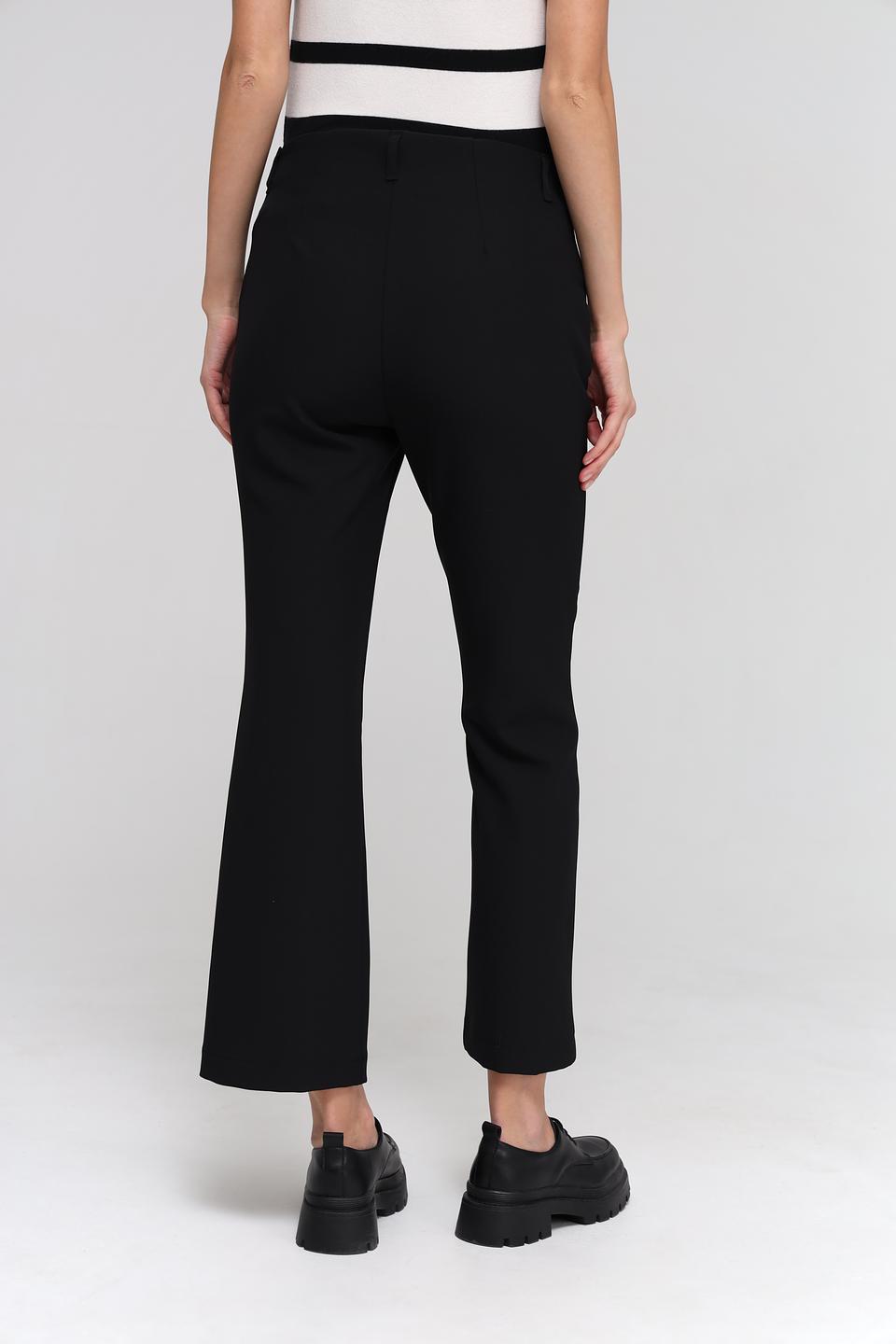 Брюки Bianca клёш чёрные