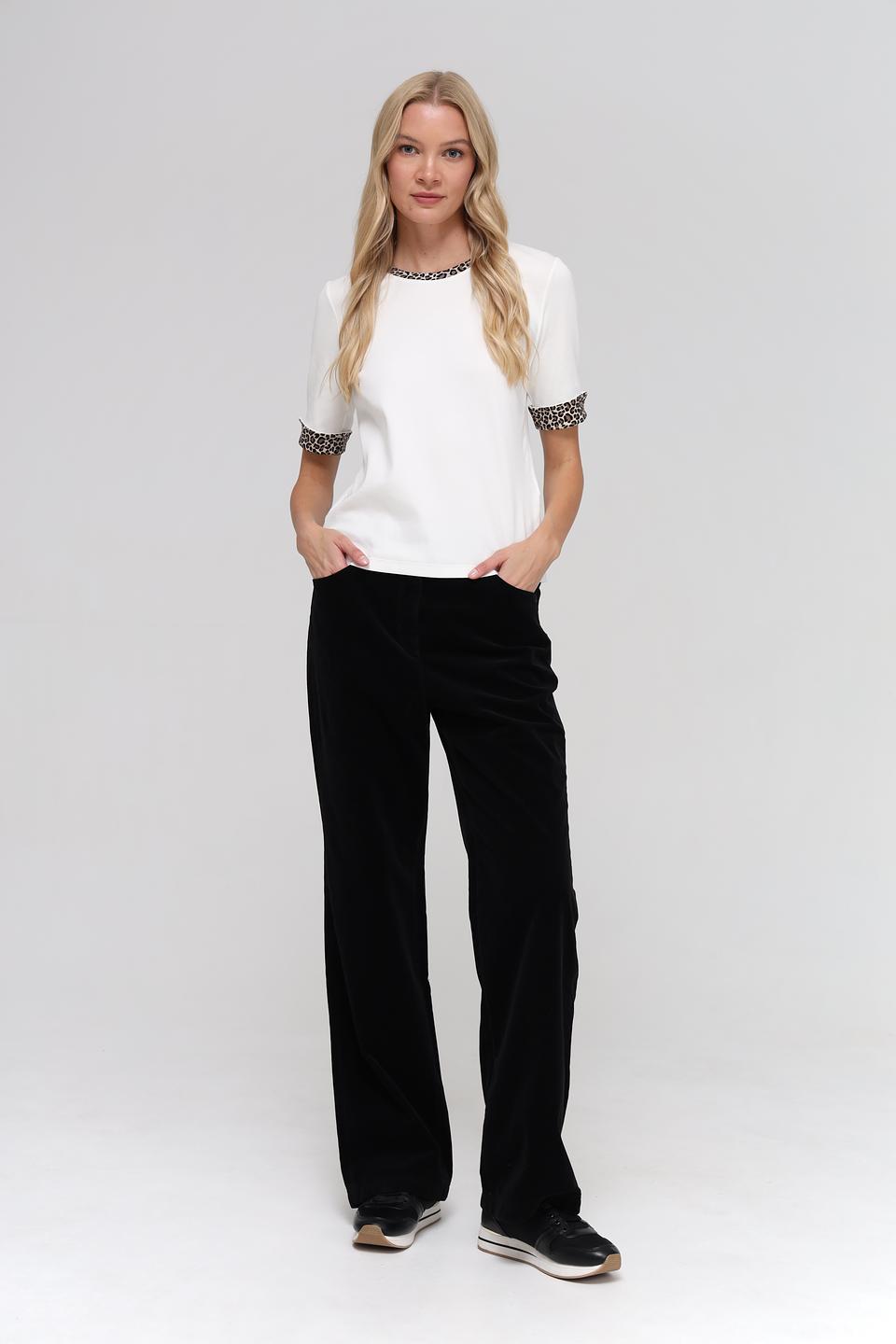 Брюки вельветовые Marc Cain чёрные