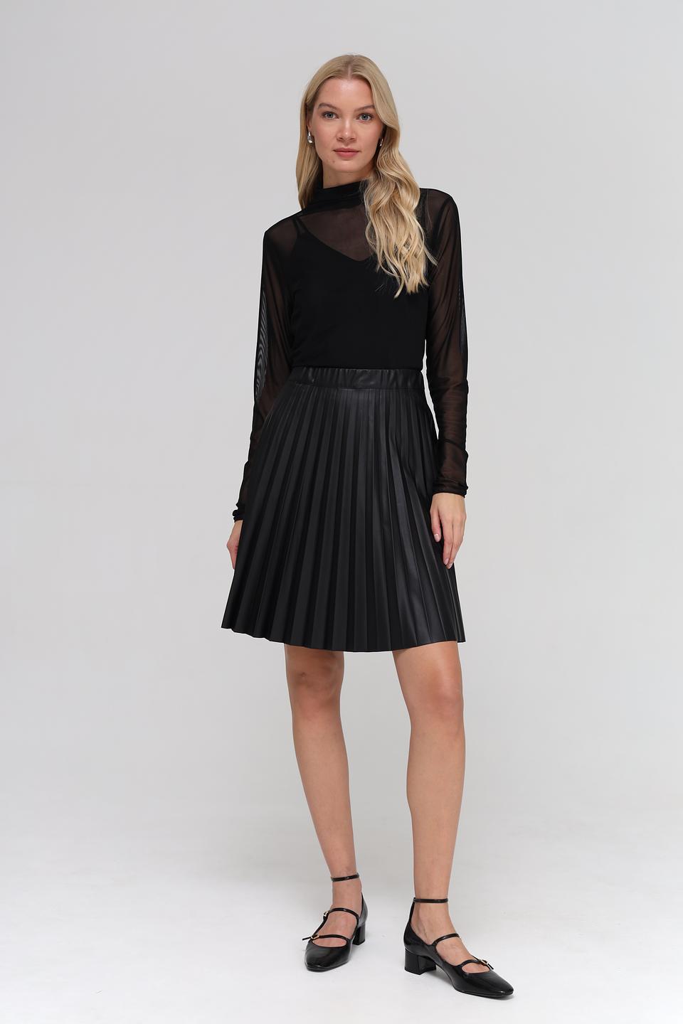Юбка Monari плиссированная чёрная