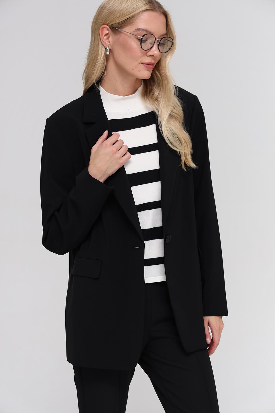 Жакет Bianca чёрный оверсайз