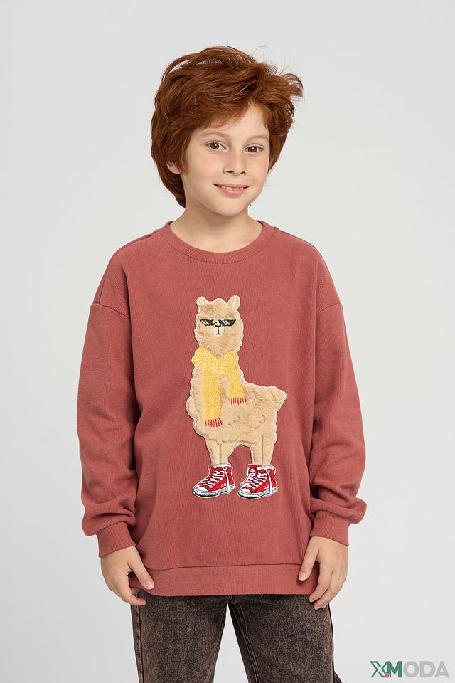 Джемпер Choupette с ламой розовый