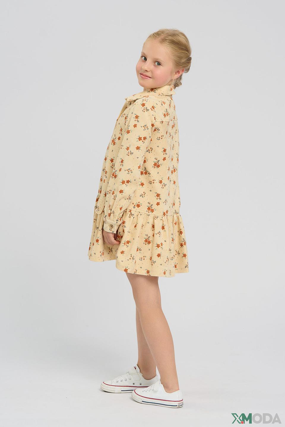 Платье Choupette дев. с цветочным принтом