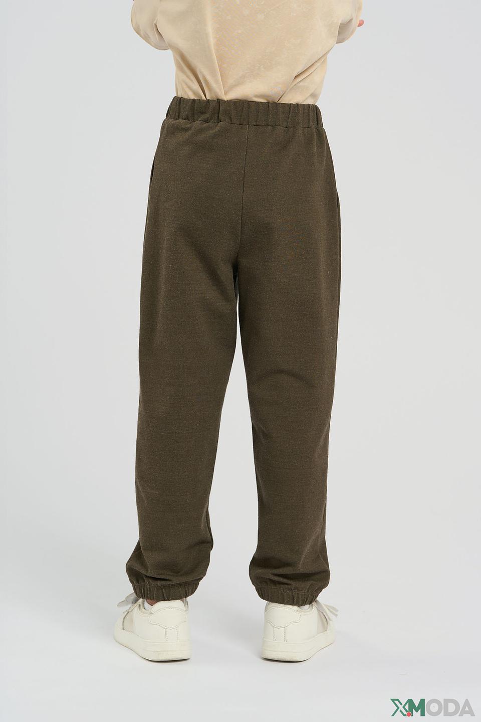 Брюки Choupette хаки с манжетами