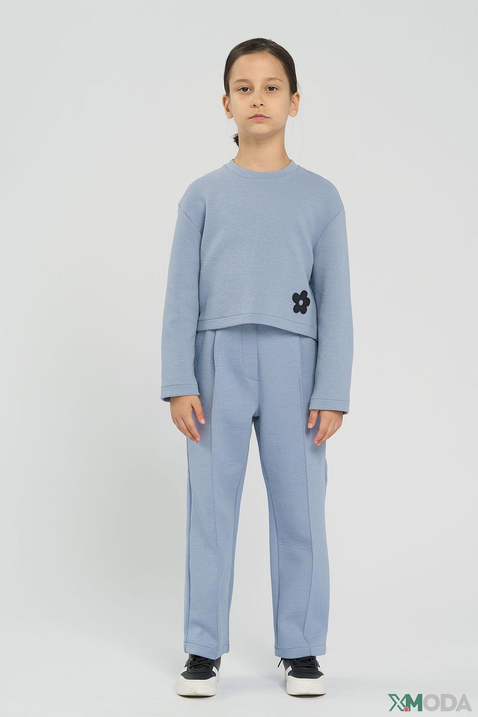 Джемпер Choupette с цветком голубой