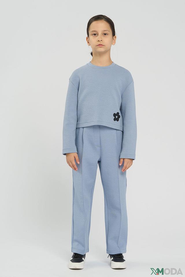 Джемпер Choupette с цветком голубой