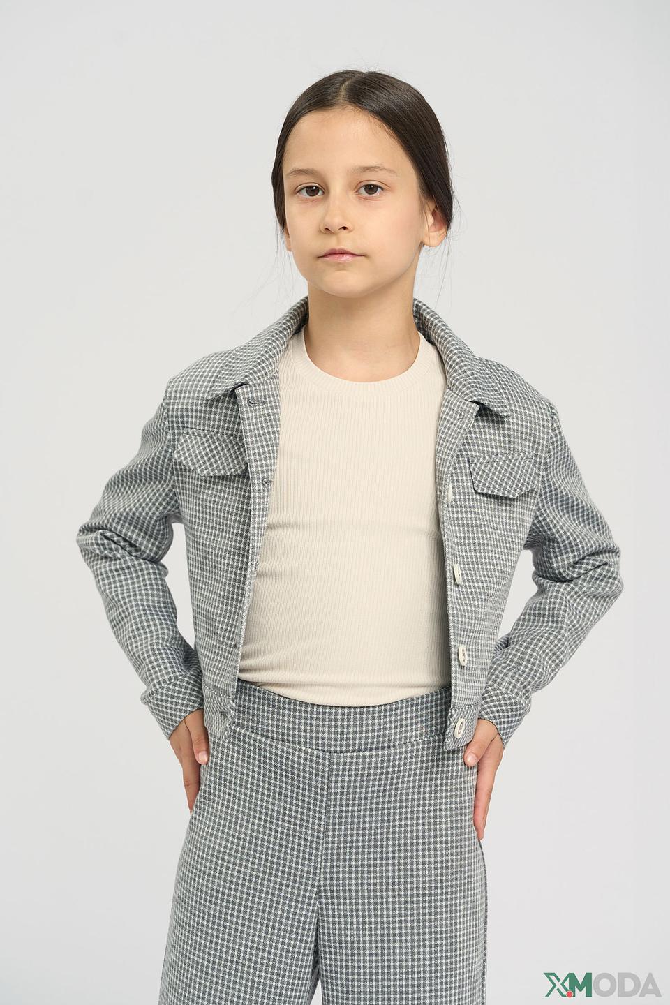Жакет Choupette дев. в клетку